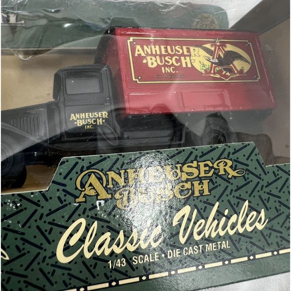 ERTL Anheuser Busch Die Cast Metal 1930 Chevy Delivery Truck Vintage 1993 - Picture 4 of 7